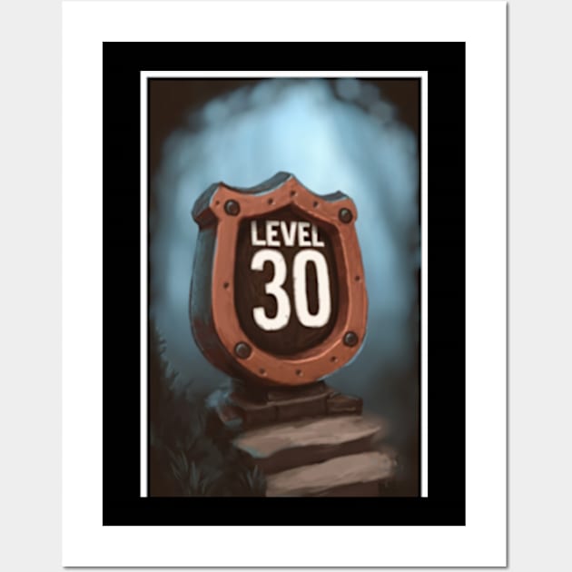 level 30 unlocked Wall Art by TshirtMA